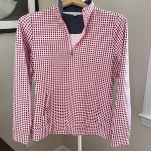 FAIRWAY & GREENE Ladies Quarter Zip Pullover Size Medium